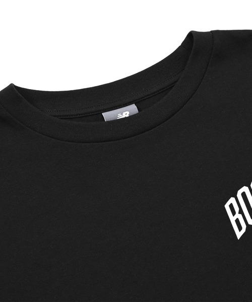 NEW BALANCE（ニューバランス）の「エンブロイダリードNBショートスリーブ（Tシャツ/カットソー・レディース・ミント/パープル/オフホワイト/ブラック・SMALL/MEDIUM/LARGE/X-LARGE）」の20枚目の写真