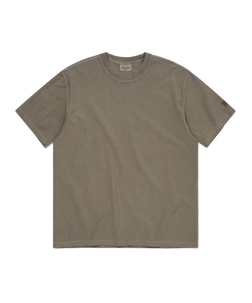 thisisneverthat(ディスイズネバーザット)の「Overdyed Reverse Tee(Tシャツ/カットソー・メンズ・サンドグレー/パープル系その他/ピンク・L/M/S/XL)」の1枚目の写真