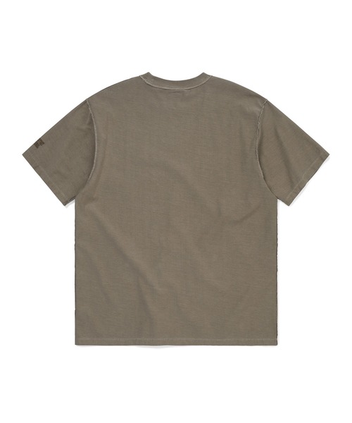 thisisneverthat(ディスイズネバーザット)の「Overdyed Reverse Tee(Tシャツ/カットソー・メンズ・サンドグレー/パープル系その他/ピンク・L/M/S/XL)」の10枚目の写真