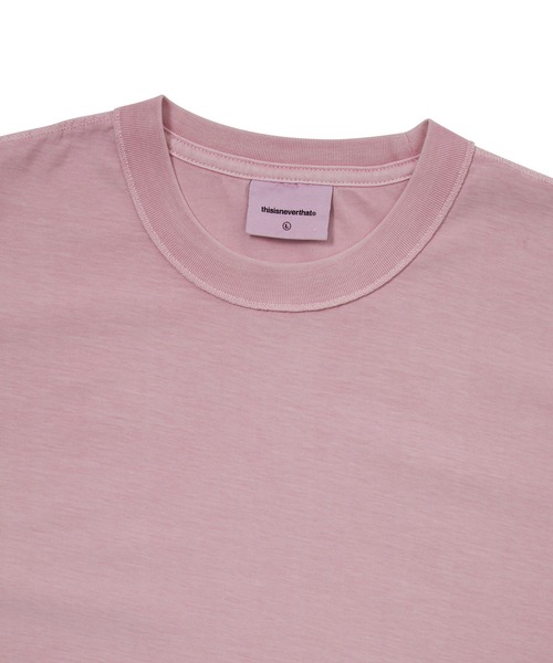 thisisneverthat(ディスイズネバーザット)の「Overdyed Reverse Tee(Tシャツ/カットソー・メンズ・サンドグレー/パープル系その他/ピンク・L/M/S/XL)」の6枚目の写真