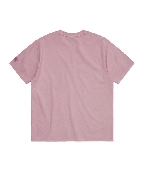 thisisneverthat(ディスイズネバーザット)の「Overdyed Reverse Tee(Tシャツ/カットソー・メンズ・サンドグレー/パープル系その他/ピンク・L/M/S/XL)」の4枚目の写真