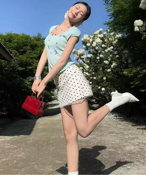 AsheKsha(アシクシャ)の「タイトスカート(ヒップラインスカート)(スカート・レディース・ベージュ・M)」の9枚目の写真