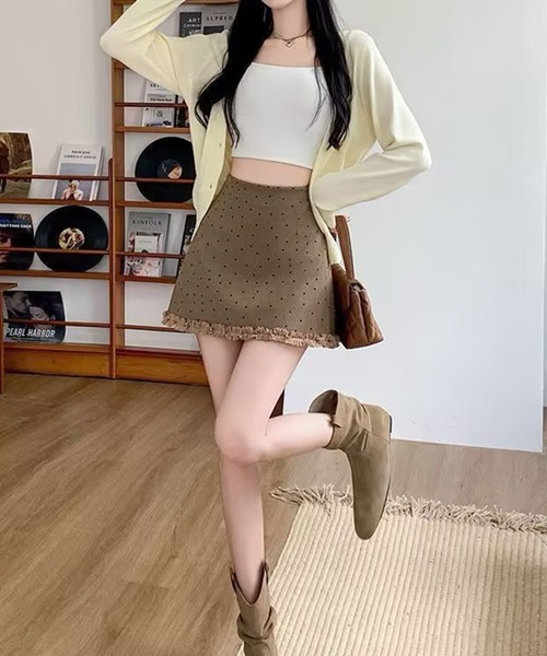 AsheKsha(アシクシャ)の「タイトスカート(ヒップラインスカート)(スカート・レディース・ベージュ・M)」の22枚目の写真