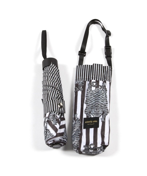 BAYFLOW(ベイフロー)の「【ASANTE SANA26】晴雨兼用折傘55cm(折りたたみ傘・レディース・イエロー/ブラック・0)」の5枚目の写真