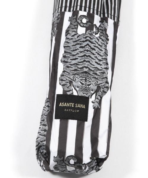 BAYFLOW(ベイフロー)の「【ASANTE SANA26】晴雨兼用折傘55cm(折りたたみ傘・レディース・イエロー/ブラック・0)」の7枚目の写真