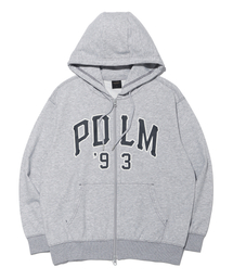 Pendulum（ペンデュラム）の「アーチ型ロゴステッチ配色フードジップアップ LQ7TU429_GREY（パーカー）」
