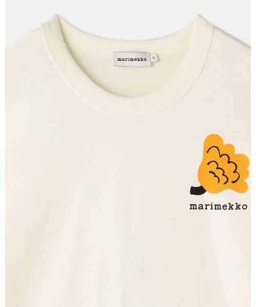 marimekko（マリメッコ）の「Kukasta Kukkaan / T-shirt（Tシャツ/カットソー・レディース・ホワイト・LARGE/MEDIUM/SMALL/X-SMALL）」の7枚目の写真
