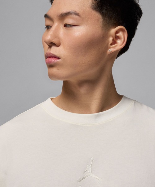 JORDAN BRAND(ジョーダンブランド)の「JORDAN BRAND JORDAN FLT ESS OVSZ CREW S/S TEE IB7345(Tシャツ/カットソー・メンズ・ブラック/オフホワイト・L/M)」の4枚目の写真