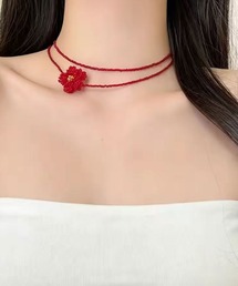 ammy.｜エイミードットのネックレス（レッド/赤色系）通販 - ZOZOTOWN