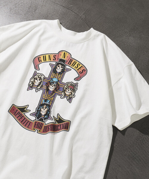 セール】【EXCLUSIVE】GUNS N ROSES ガンズ アンド ローゼス フロント