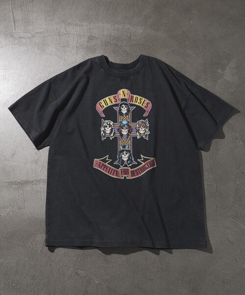 セール】【EXCLUSIVE】GUNS N ROSES ガンズ アンド ローゼス フロント
