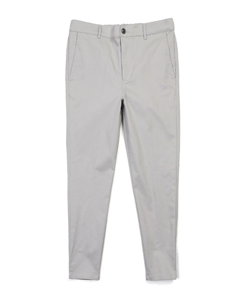 The DUFFER of ST.GEORGE（ザダファーオブセントジョージ）の「「GUM STRETCH CSF」SKINNY EASY CHINO：超伸縮「ガムストレッチ」接触冷感 スキニー イージーチノパン（チノパンツ・メンズ・ホワイト/ライトグレー/ブラック/アイボリー/ネイビー・X-LARGE/LARGE/MEDIUM/SMALL）」の22枚目の写真