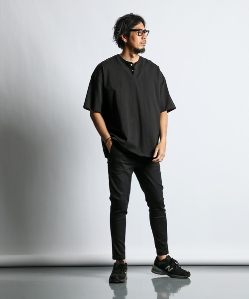 The DUFFER of ST.GEORGE（ザダファーオブセントジョージ）の「「GUM STRETCH CSF」SKINNY EASY CHINO：超伸縮「ガムストレッチ」接触冷感 スキニー イージーチノパン（チノパンツ・メンズ・ホワイト/ライトグレー/ブラック/アイボリー/ネイビー・X-LARGE/LARGE/MEDIUM/SMALL）」の12枚目の写真