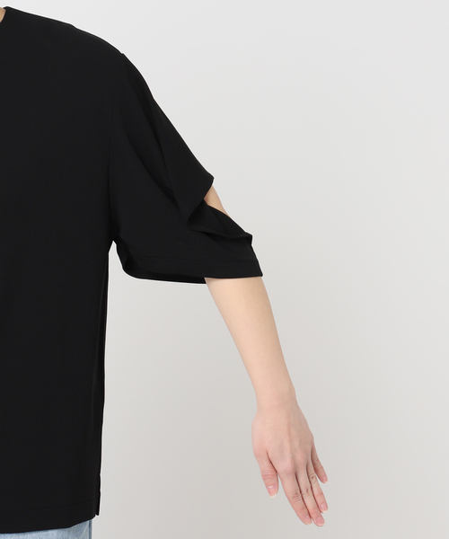 plage(プラージュ)の「NEPLA. / ネプラ SLIT SLEEVE TEEシャツ(Tシャツ/カットソー・レディース・ブラウン/ブラック・FREE)」の16枚目の写真