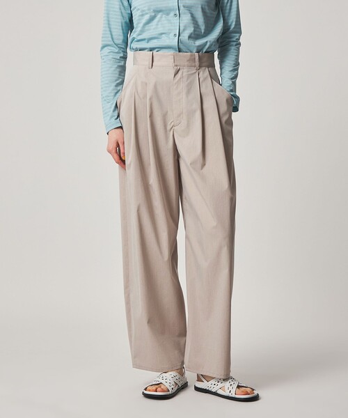 Steven Alan＞TC タフタ タック トラウザーズ（スラックス）｜Steven
