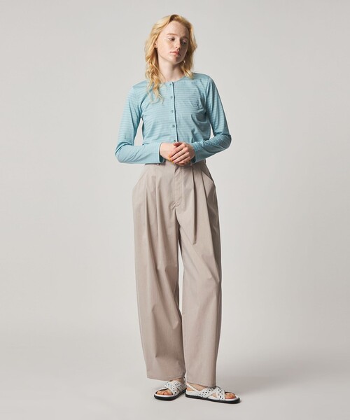 Steven Alan＞TC タフタ タック トラウザーズ（スラックス）｜Steven