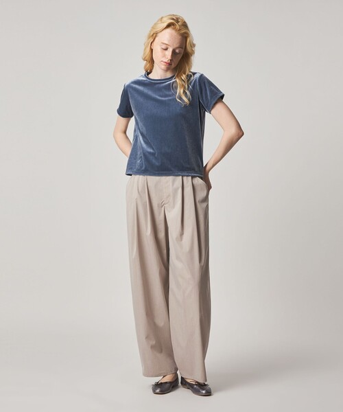 Steven Alan＞TC タフタ タック トラウザーズ（スラックス）｜Steven