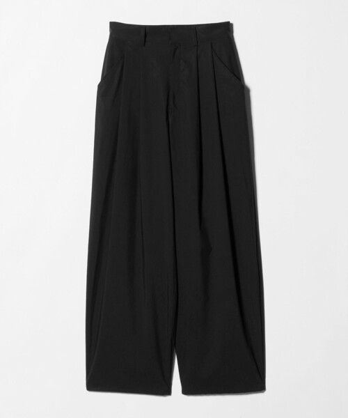 Steven Alan（スティーブンアラン）の「＜Steven Alan＞TC タフタ タック トラウザーズ（スラックス・レディース・ブラック/ベージュ・M/S）」の10枚目の写真