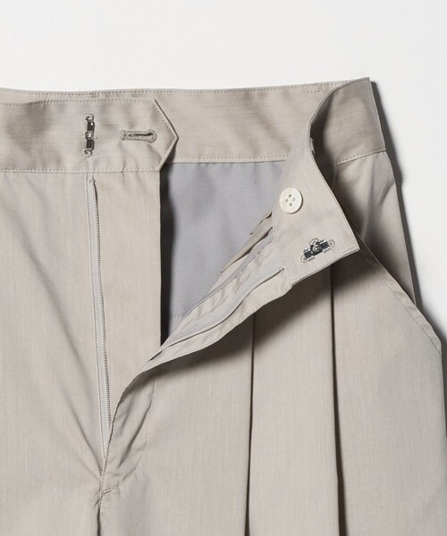Steven Alan（スティーブンアラン）の「＜Steven Alan＞TC タフタ タック トラウザーズ（スラックス・レディース・ブラック/ベージュ・M/S）」の19枚目の写真
