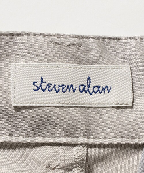 Steven Alan（スティーブンアラン）の「＜Steven Alan＞TC タフタ タック トラウザーズ（スラックス・レディース・ブラック/ベージュ・M/S）」の22枚目の写真