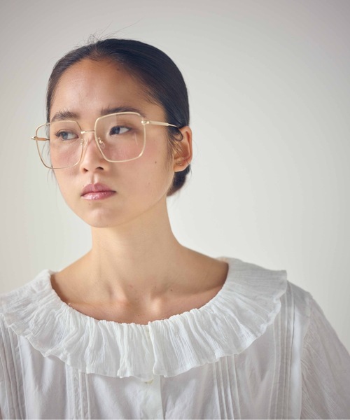 SEA（シー）の「VINTAGE コットン JANE フリルブラウス（シャツ/ブラウス・レディース・ホワイト・ONE SIZE）」の4枚目の写真