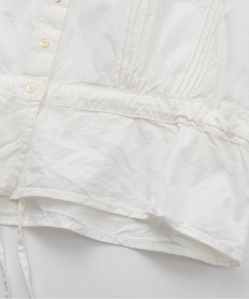 SEA（シー）の「VINTAGE コットン JANE フリルブラウス（シャツ/ブラウス・レディース・ホワイト・ONE SIZE）」の15枚目の写真