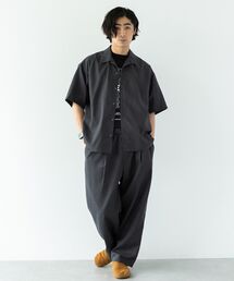 CRAFT STANDARD BOUTIQUE（クラフトスタンダードブティック）の「半袖リネン混セットアップ（セットアップ）」