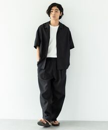 CRAFT STANDARD BOUTIQUE（クラフトスタンダードブティック）の「半袖リネン混セットアップ（セットアップ）」