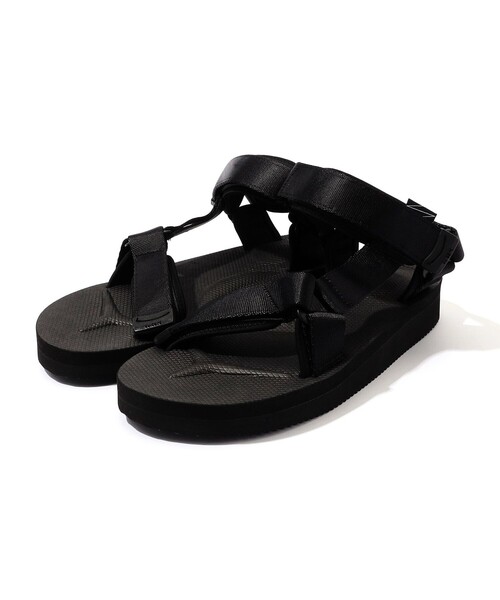 suicoke(スイコック)の「SUICOKE DEPA-2 サンダル(サンダル・レディース・ブラック・5/6/7)」の2枚目の写真