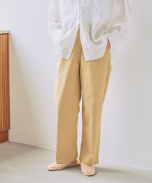 【接触冷感】ハイストレッチスティックパンツ[プチ・プラスサイズあり]