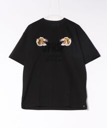 TAION（タイオン）の「【TAION】 JPNSP ノンダウン ジャパンスペシャル フロント虎刺繍 Tシャツ（Tシャツ/カットソー）」