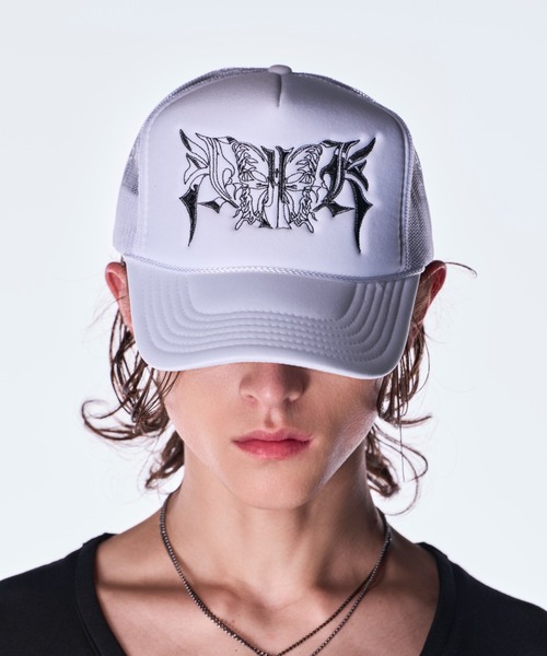 kiryuyrik（キリュウキリュウ）の「kiryuyrik/キリュウキリュウ/Mesh Cap（キャップ・メンズ・ブラック×ホワイト/ブラック×ブラック/ホワイト×ブラック・2/1）」の2枚目の写真