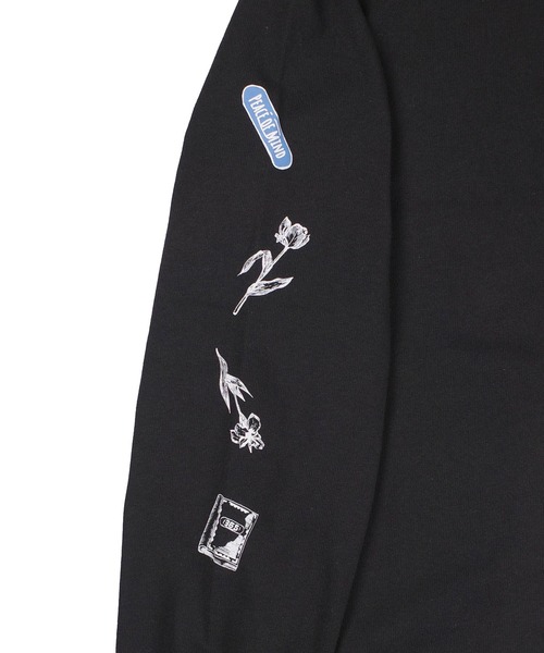 ONEXONE(ワンフォーワン)の「【ONEXONE/ワンフォーワン】PEACE LONG SLEEVE T-SHIRTS(Tシャツ/カットソー・メンズ・グレイッシュベージュ/ブラック・MEDIUM/LARGE)」の19枚目の写真
