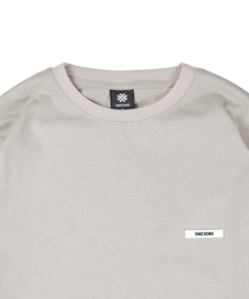 ONEXONE(ワンフォーワン)の「【ONEXONE/ワンフォーワン】PEACE LONG SLEEVE T-SHIRTS(Tシャツ/カットソー・メンズ・グレイッシュベージュ/ブラック・MEDIUM/LARGE)」の16枚目の写真