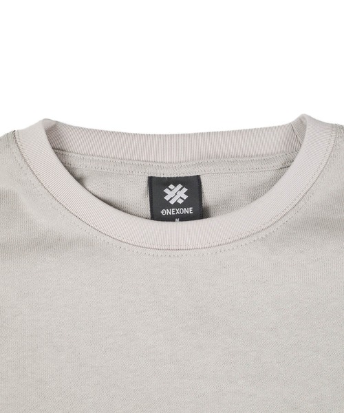 ONEXONE(ワンフォーワン)の「【ONEXONE/ワンフォーワン】PEACE LONG SLEEVE T-SHIRTS(Tシャツ/カットソー・メンズ・グレイッシュベージュ/ブラック・MEDIUM/LARGE)」の15枚目の写真