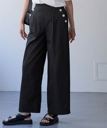 サラチノストレッチワイドパンツ(吸汗速乾・接触冷感・UVカット)＜大きいサイズ有＞