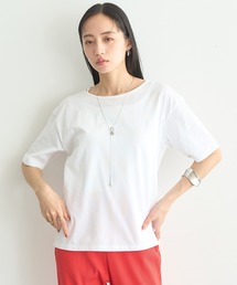 【接触冷感】バックデザインカットプルオーバー