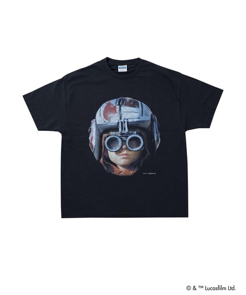 VARIEGATOR(ヴァリゲイター)の「VARIEGATOR / ヴァリゲイター Anakin Skywalker #2 /Tee(Tシャツ/カットソー・レディース・ブラック・MEDIUM/LARGE)」の1枚目の写真