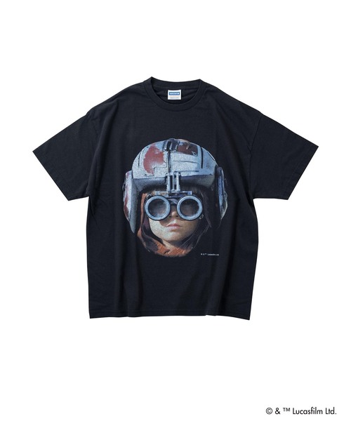 VARIEGATOR(ヴァリゲイター)の「VARIEGATOR / ヴァリゲイター Anakin Skywalker #2 /Tee(Tシャツ/カットソー・レディース・ブラック・MEDIUM/LARGE)」の5枚目の写真