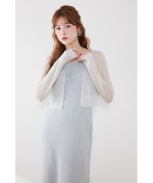 森香澄さん着用】リボンディティールティアードキャミワンピース 春服