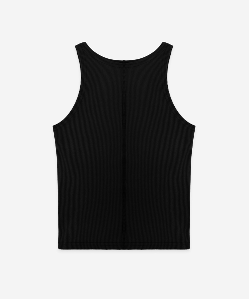 DEVIWEAR(デヴィウェア)の「ミニリップホルタースリーブレス DEVI-TS0058-ブラック(Tシャツ/カットソー・レディース・ブラック・SMALL/MEDIUM)」の8枚目の写真
