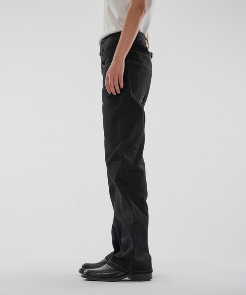 WISH FOR EVER(ウィッシュフォーエバー)の「COOL TOUCH BUTTON FLY DENIM/クールタッチボタンフライデニム(デニムパンツ・メンズ・ブラック・SMALL/MEDIUM/LARGE)」の8枚目の写真