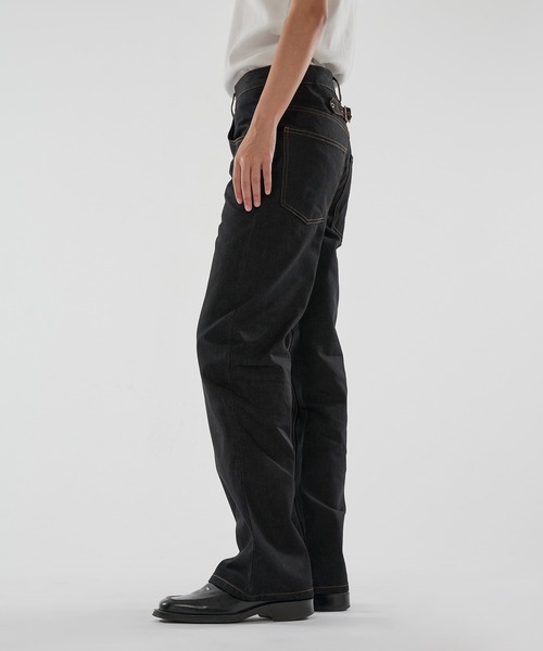 WISH FOR EVER(ウィッシュフォーエバー)の「COOL TOUCH BUTTON FLY DENIM/クールタッチボタンフライデニム(デニムパンツ・メンズ・ブラック・SMALL/MEDIUM/LARGE)」の11枚目の写真