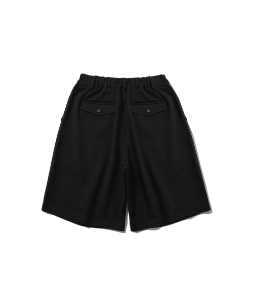 ANGLAN(アングラン)の「Double Tuck Half Slacks - Black(その他パンツ・メンズ・その他・1/2)」の8枚目の写真