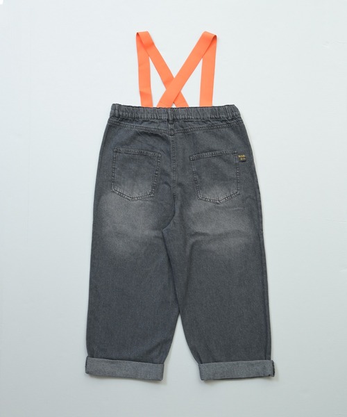 MARKEY'S（マーキーズ）の「デニムエヴォルブサロペット（デニムパンツ・キッズ・ブルー/ブラック・90/130/100/140/110/150/120）」の10枚目の写真