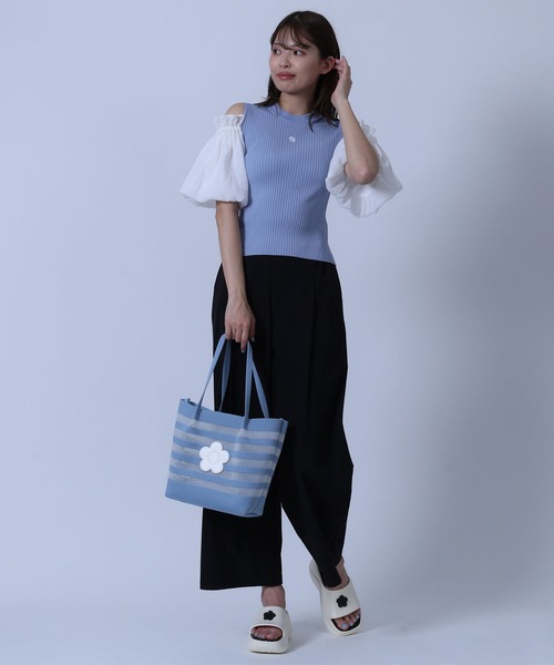 MARY QUANT(マリークワント)の「デイジーポイントEVA サンダル(サンダル・レディース・ブラック/アイボリー・L/M/S)」の16枚目の写真