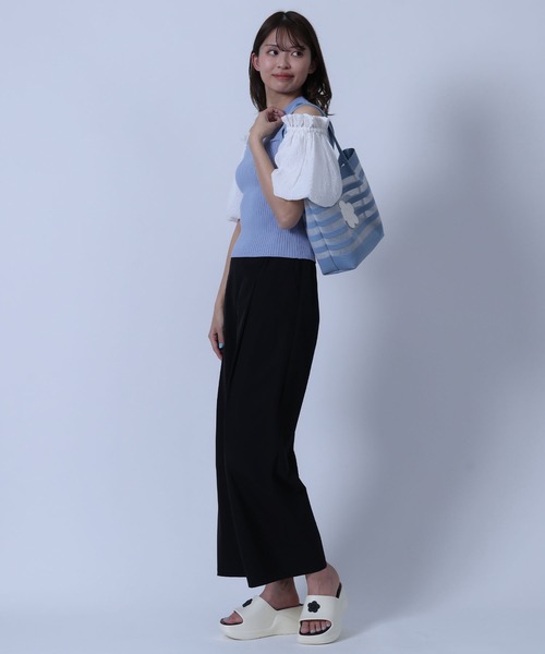 MARY QUANT(マリークワント)の「デイジーポイントEVA サンダル(サンダル・レディース・ブラック/アイボリー・L/M/S)」の17枚目の写真