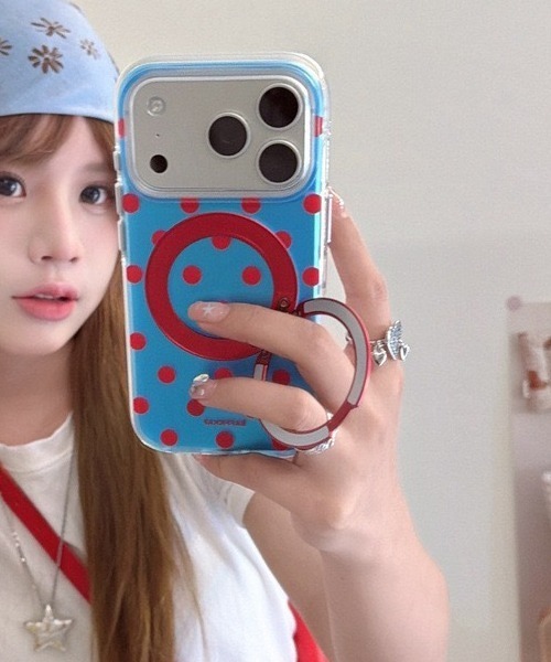 Fun & Daily(ファンアンドデイリー)の「Color Dot iPhone 17 Pro ProMax Case(スマホケース/カバー・レディース・ブルーグリーン/グリーン/ブルー/オレンジ・iPhone 17 Pro/iPhone 17/iPhone 17 Pro Max/iPhone 16 Pro/iPhone 16/iPhone 16 Pro Max)」の6枚目の写真