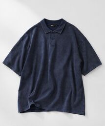 ピグメントルーズカットポロシャツ
