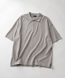 ピグメントルーズカットポロシャツ